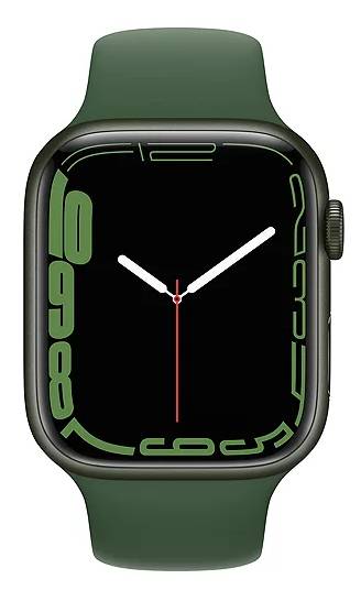 Chytré hodinky Apple Watch Series 7 / 45 mm / 32 GB / GPS + Cellular / Green / ZÁNOVNÍ