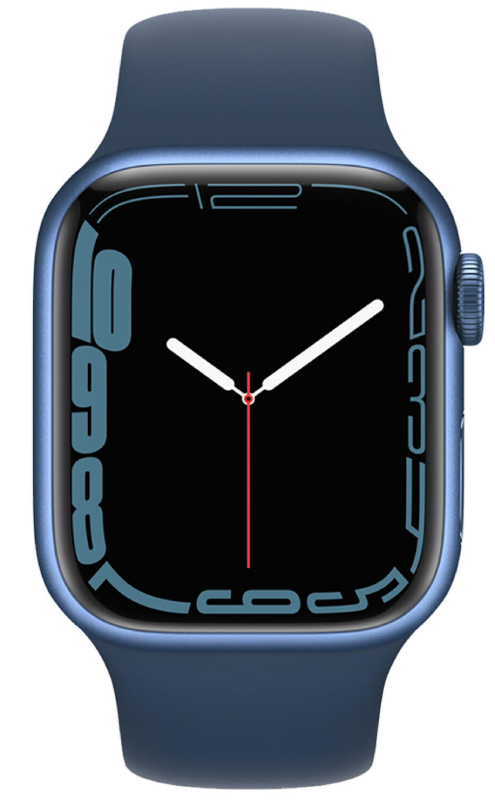Chytré hodinky Apple Watch Series 7 / 41 mm / 32 GB / GPS / Blue / ZÁNOVNÍ