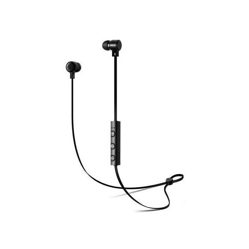 Bezdrátová sluchátka Connect IT Wireless Sonics / Bluetooth 4.1 / 96 dB / 20–22000 Hz / černá / ZÁNOVNÍ