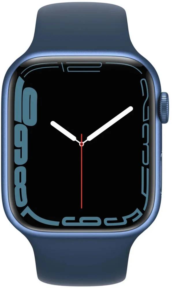 Chytré hodinky Apple Watch Series 7 / 45 mm / 32 GB / GPS / Blue / 2. JAKOST
