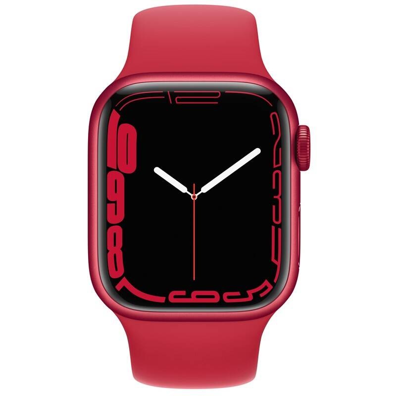 Chytré hodinky Apple Watch Series 7 / 45 mm / 32 GB / GPS + Cellular / Red / 2. JAKOST