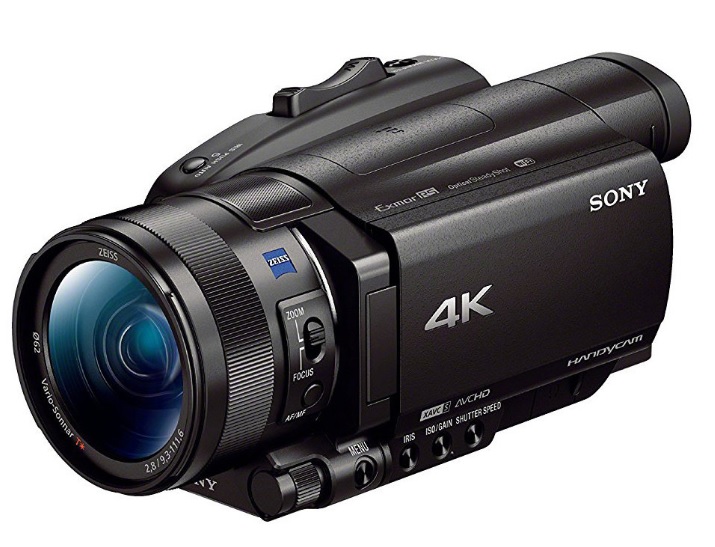 Profesionální videokamera Sony FDR-AX700 / 4K / full HD 1000 sn/sec / černá / ROZBALENO