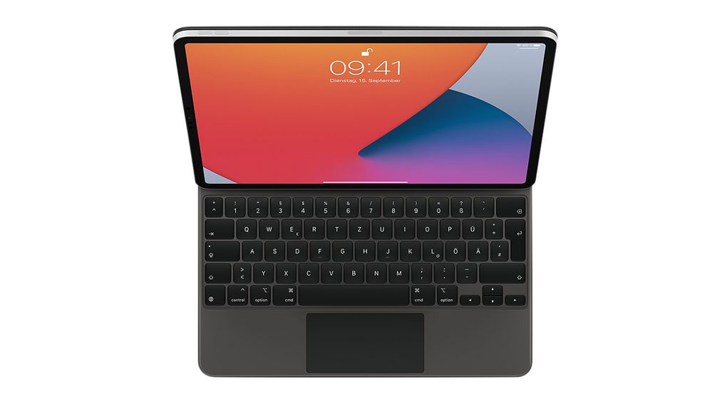 Pouzdro na tablet s klávesnicí Apple Magic Keyboard pro 12,9" iPad Pro / QWERTZ / DE / černá / ZÁNOVNÍ