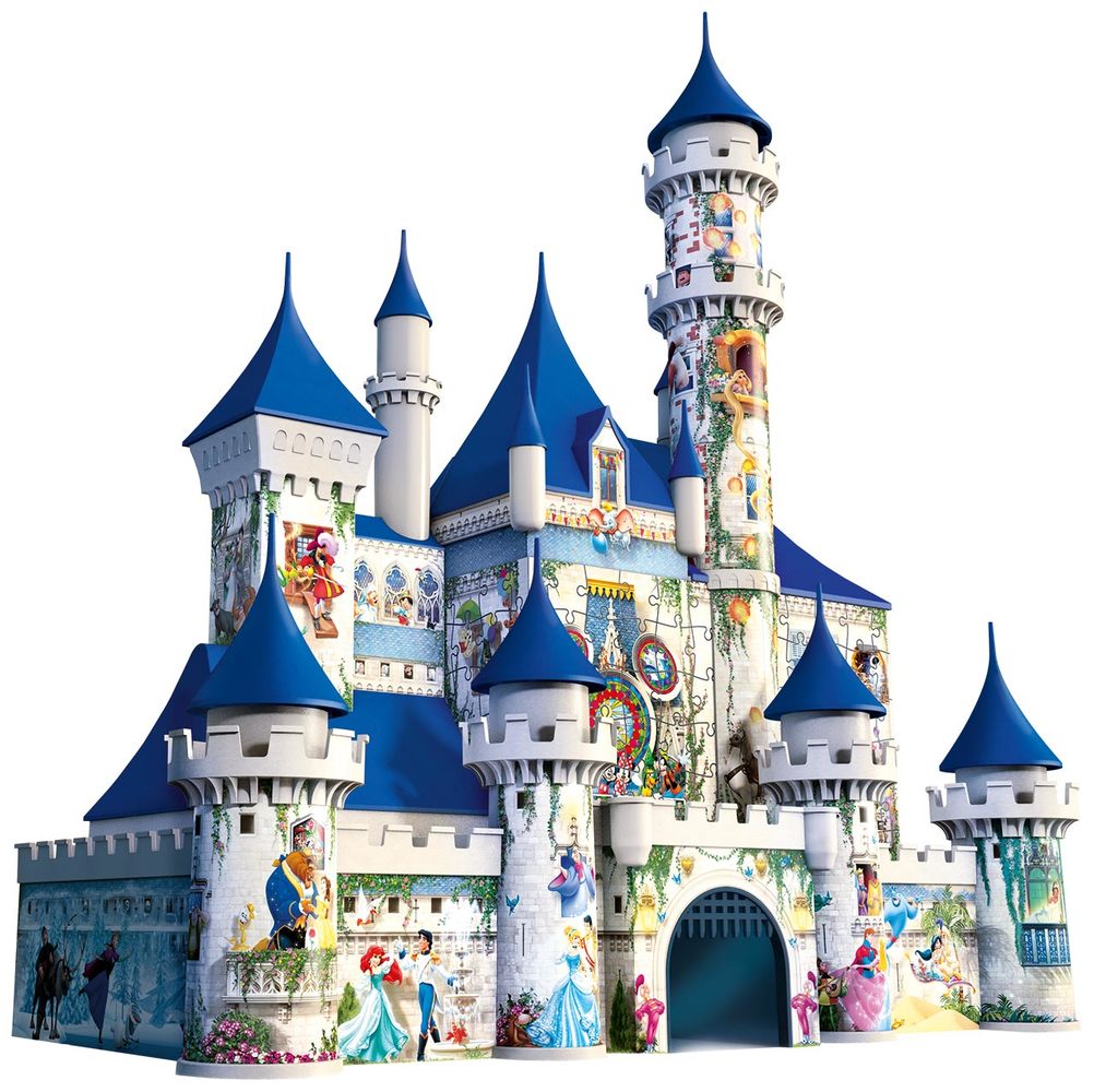 3D Puzzle Ravensburger zámek Disney / plast / 216 dílků