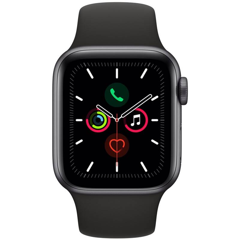 Chytré hodinky Apple Watch Series 5 / 40 mm / 32 GB / GPS / Black / 2. JAKOST
