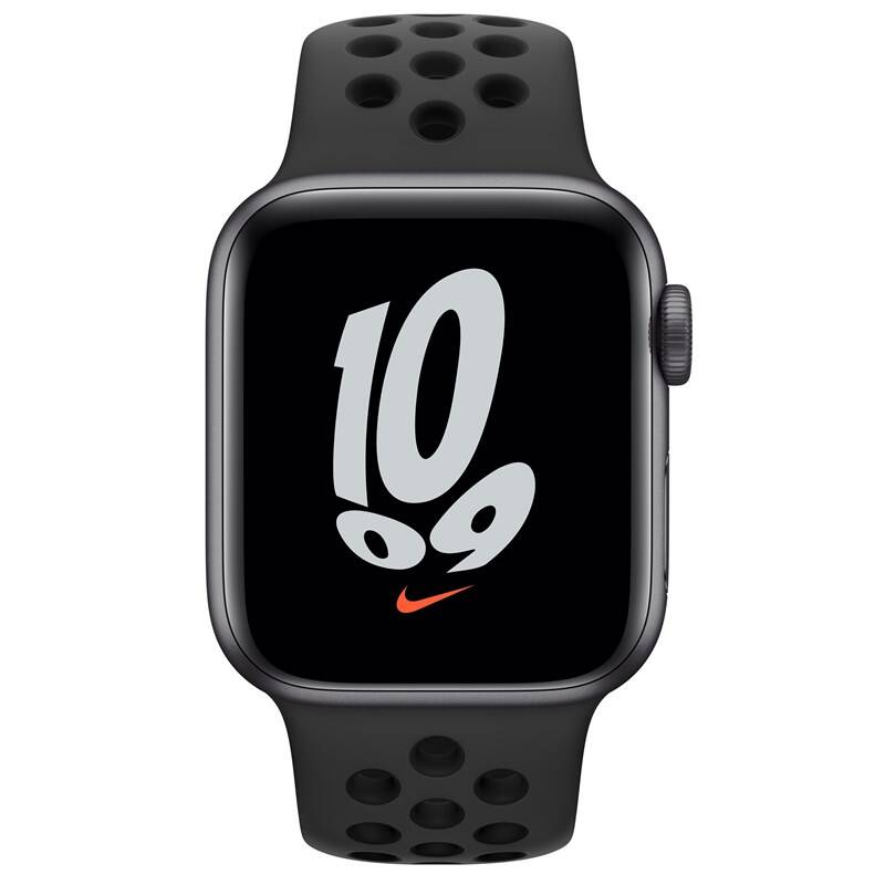 Chytré hodinky Apple Watch Nike SE / 44 mm / 32 GB / GPS / Anthracite/black / 2. JAKOST