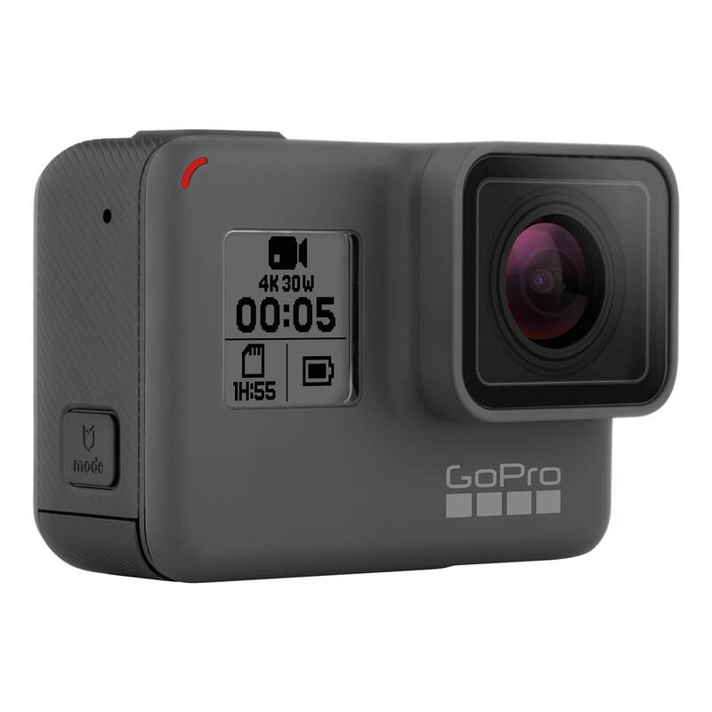 Outdoorová kamera GoPro HERO5 Black / plast / 4K / Bluetooth / černá/šedá / ZÁNOVNÍ