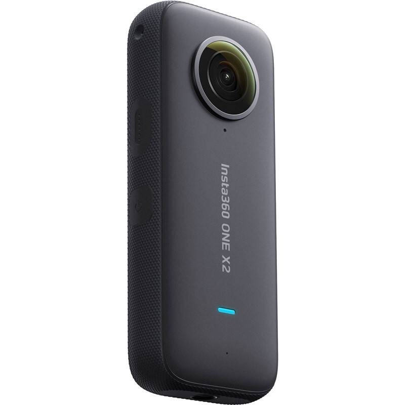 Outdoorová kamera Insta360 ONE X2 / clona f/2.0 / WiFi / Bluetooth 4.2 / rozlišení 5,7 K / černá/šedá / ROZBALENO