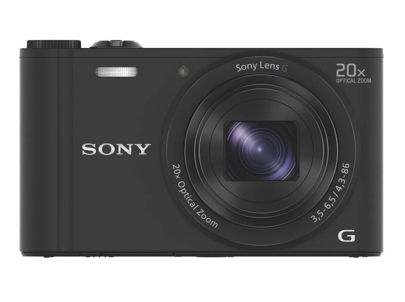 Digitální fotoaparát Sony Cyber-shot DSC-WX350 / 18 Mpx / 25 - 500 mm / černá / ZÁNOVNÍ