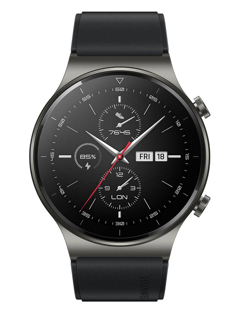 Chytré hodinky Huawei Watch GT 2 Pro 55025791 / 47 mm / 4 GB / GPS / Night Black / ROZBALENO