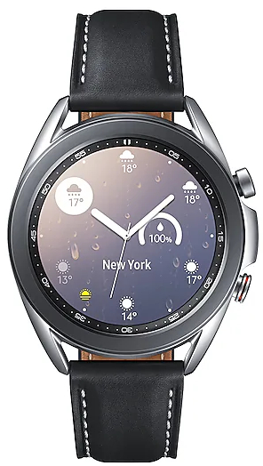 Chytré hodinky Samsung Galaxy Watch3 / 41 mm / LTE / stříbrná/černá / ROZBALENO
