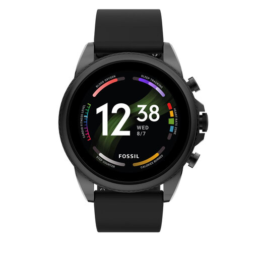 Chytré hodinky Fossil FTW4061 Gen 6 / 44 mm / 8 GB / NFC / černá / ZÁNOVNÍ