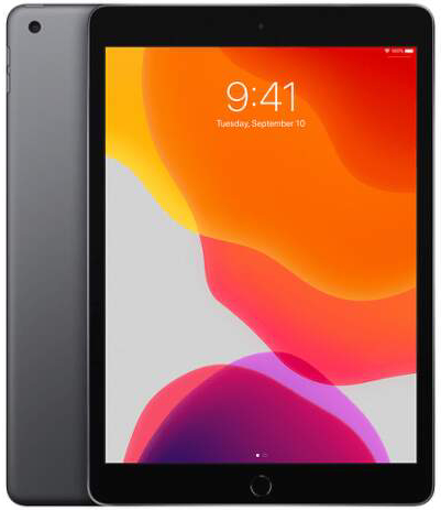 Dotykový tablet Apple iPad 2019 MW772FD/A / 10,2" (25,9 cm) / Wi-Fi / 128 GB / Space Gray / ZÁNOVNÍ
