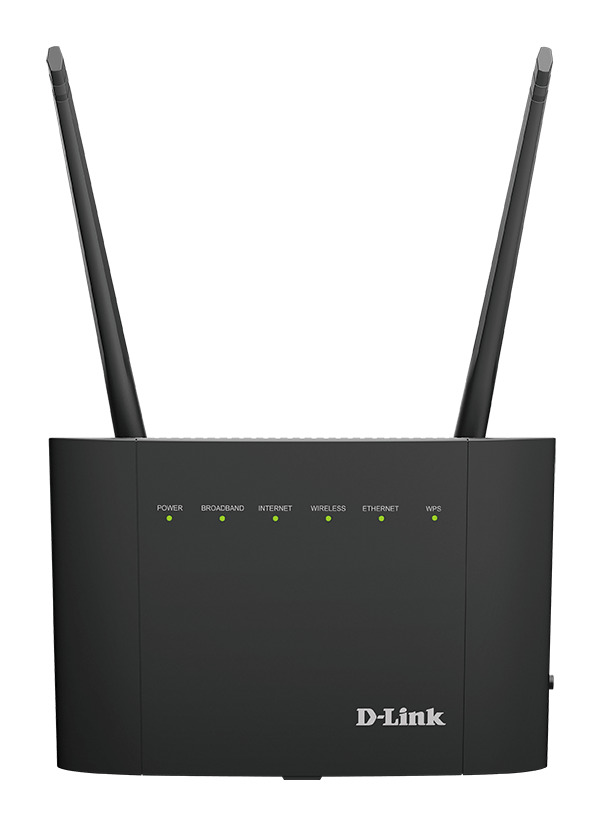 Bezdrátový router D-Link DSL-3788 / 4portový switch / 1,2 Gb/s / černá / ROZBALENO