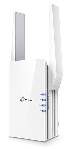 WiFi extender TP-Link RE505X / 2,4 GHz / 5 GHz / 1500 MB/s / 1 Gbit / bílá / POŠKOZENÝ OBAL