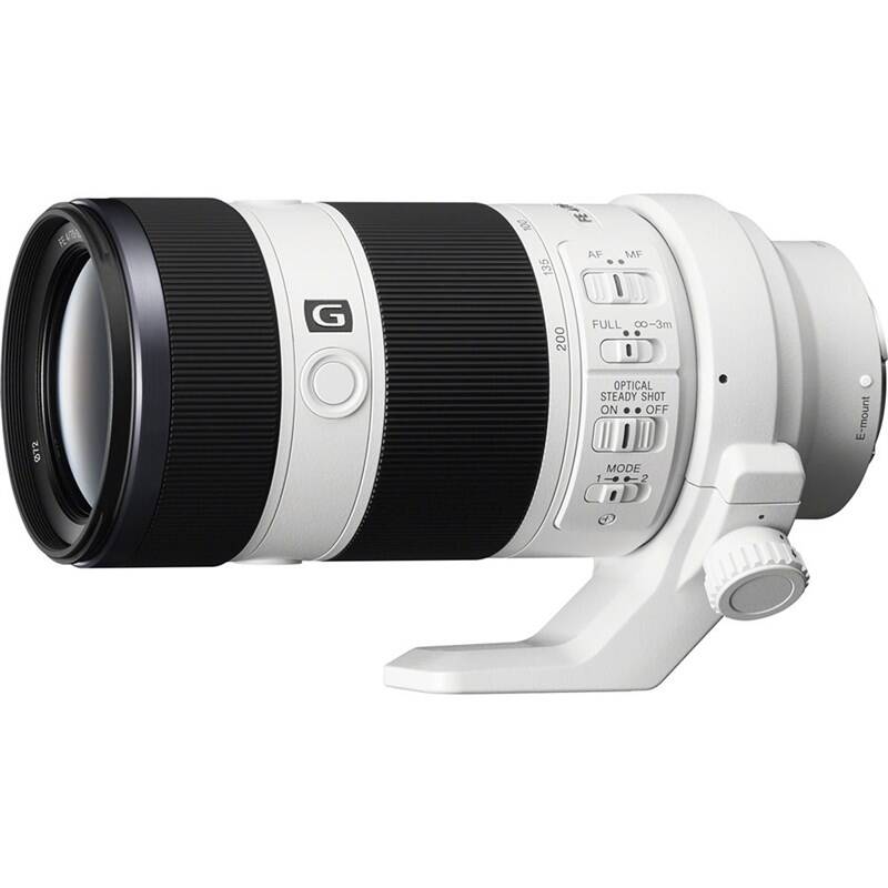 Objektiv Sony FE 70-200 mm f/4 G OSS / světelnost f/2.8 / bílá / ZÁNOVNÍ