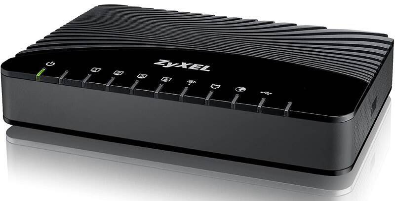 Router ZyXEL VMG1312-T20B N VDSL2 (VMG1312-B30A-DE01V1F ) / VDSL / USB / 2,4 GHz / 4x LAN port / 300 Mb/s / černá / POŠKOZENÝ OBAL