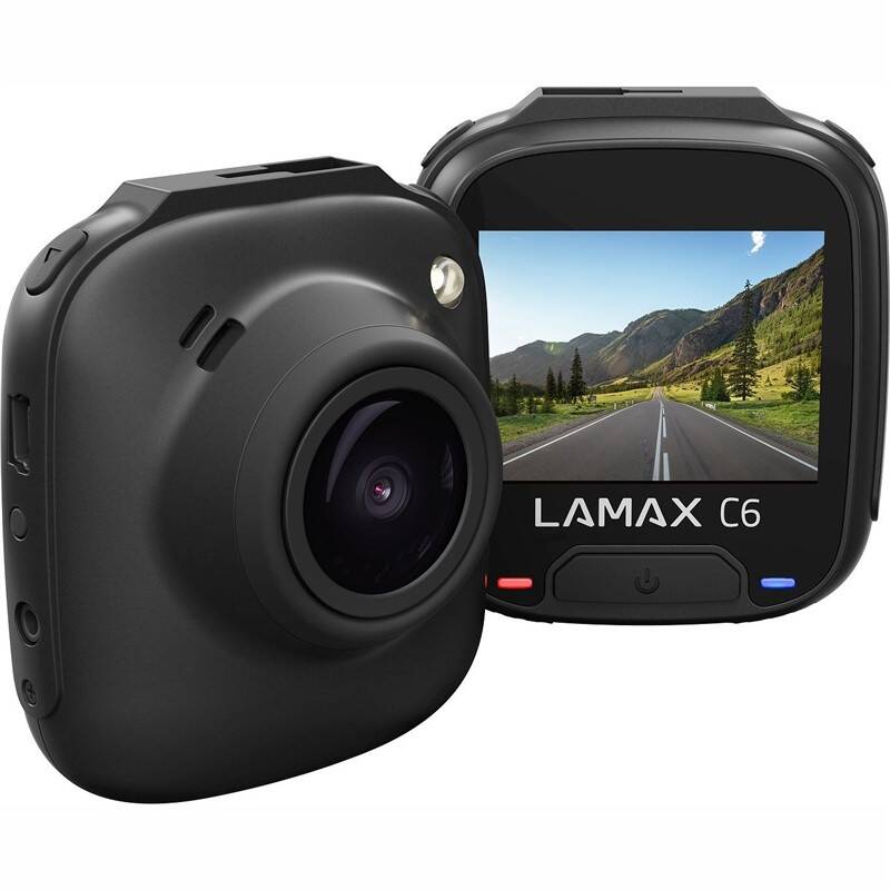 Autokamera LAMAX C6 / 2" / 140° / 5 Mpx / 1920 x 1080 px / černá / POŠKOZENÝ OBAL