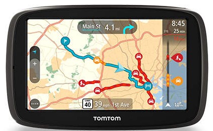 Navigace TomTom GO 50 Europe Lifetime / 5" / microSD / černá / ROZBALENO