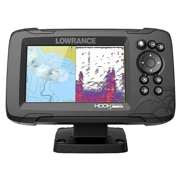 Lowrance Sonar na ryby LowranceHook Reveal 5 / snímač 83/200 HDI / Solar Max / ZÁNOVNÍ