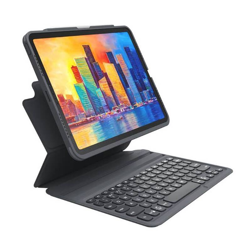 Pouzdro na tablet s klávesnicí ZAGG Pro Keys na Apple iPad Air 10,9" (2020) / CZ / černá / ROZBALENO