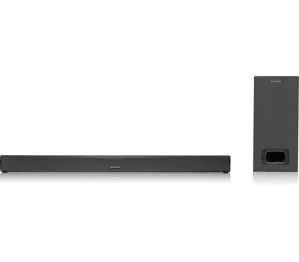 Soundbar SHARP HT-SBW110 / 180 W / Bluetooth / Jack 3,5 mm / černá / ZÁNOVNÍ