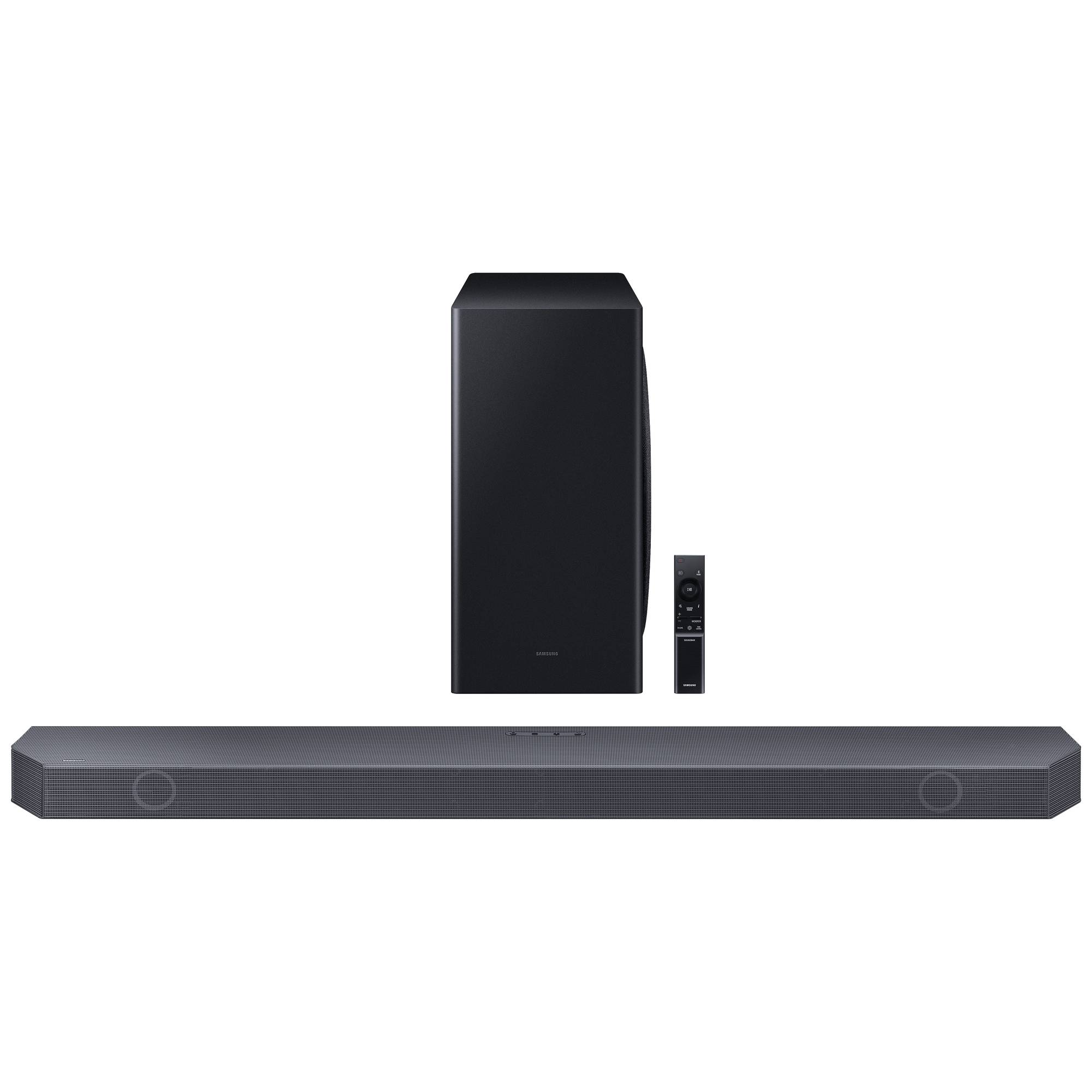 Soundbar Samsung HW-Q810B / vč. bezdrátového subwooferu / 360 W / Bluetooth / Wi-Fi / černá / POŠKOZENÝ OBAL