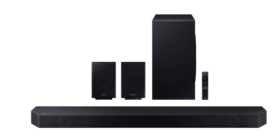 Soundbar Samsung HW-Q995B / 656 W / Bluetooth / černá / POŠKOZENÝ OBAL