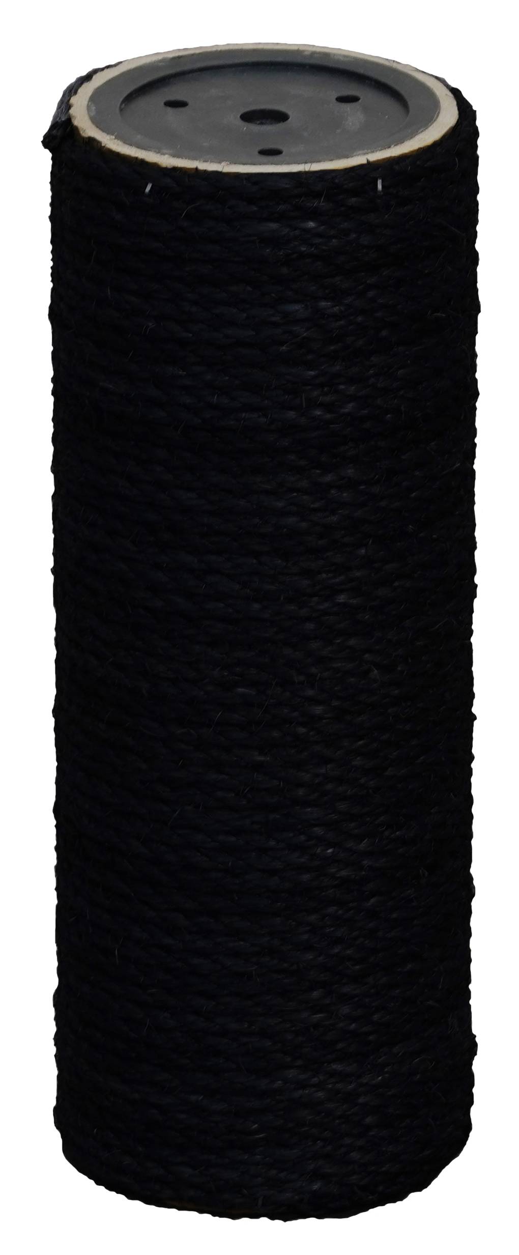 Náhradní sloupek pro kočičí škrabadla EmaHome / 12 x 25,5 cm / sisalové lano / černá