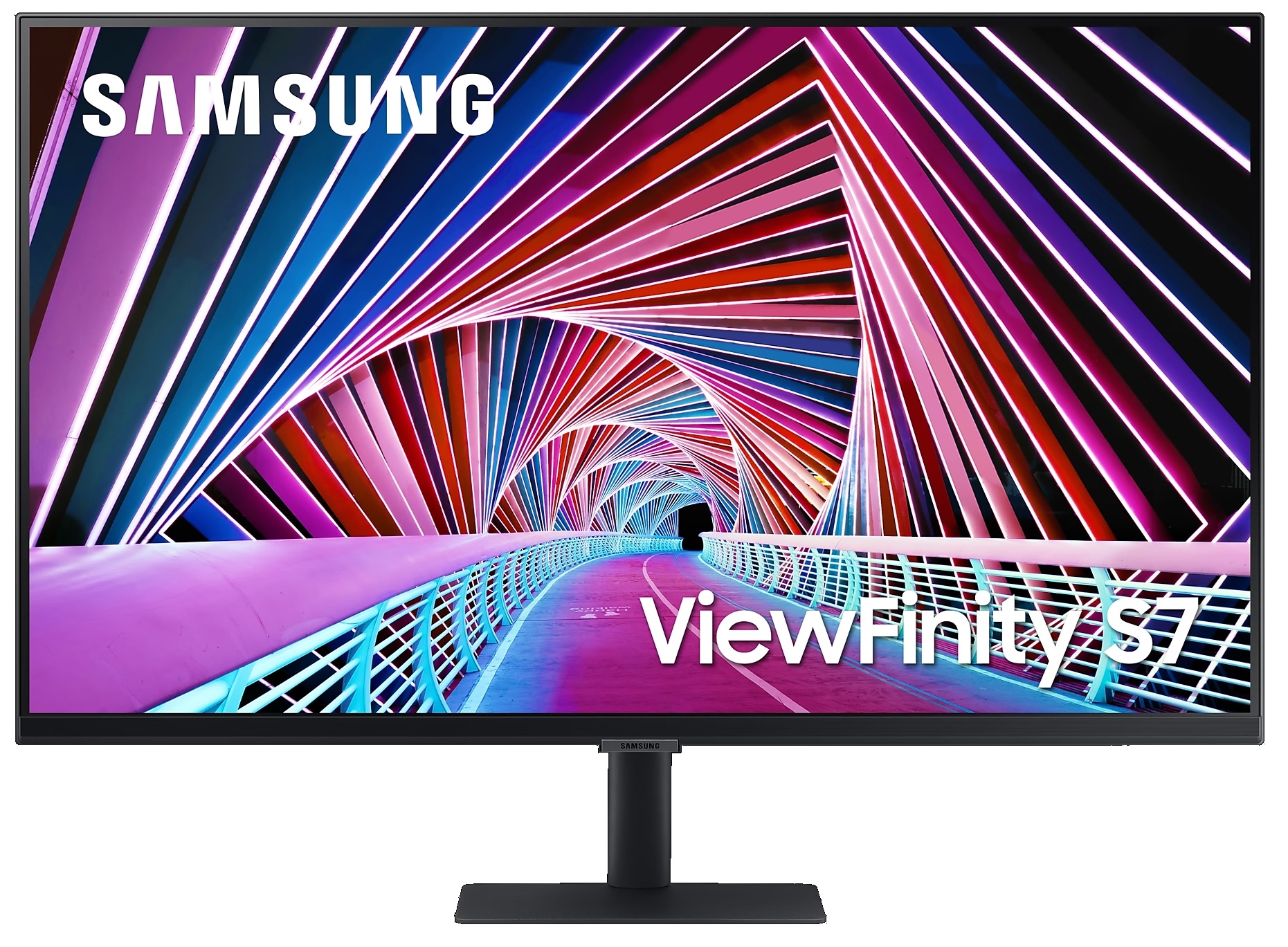 Kancelářský monitor Samsung S32A706NWU (LS32A706NWUXEN) / 32" (80 cm) / 3840 x 2160 px (UHD) / doba odezvy 5 ms / černá / ROZBALENO