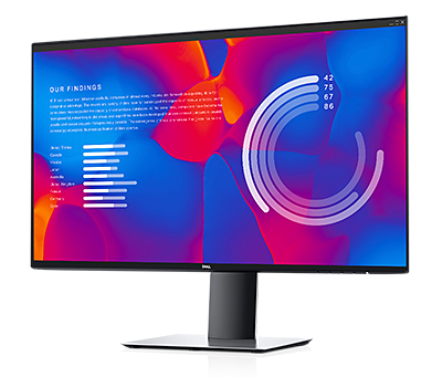 Kancelářský monitor Dell UltraSharp U2721DE / 27" (69 cm) / 2560 x 1440 px (QHD) / doba odezvy 8 ms / černá/stříbrná / ROZBALENO
