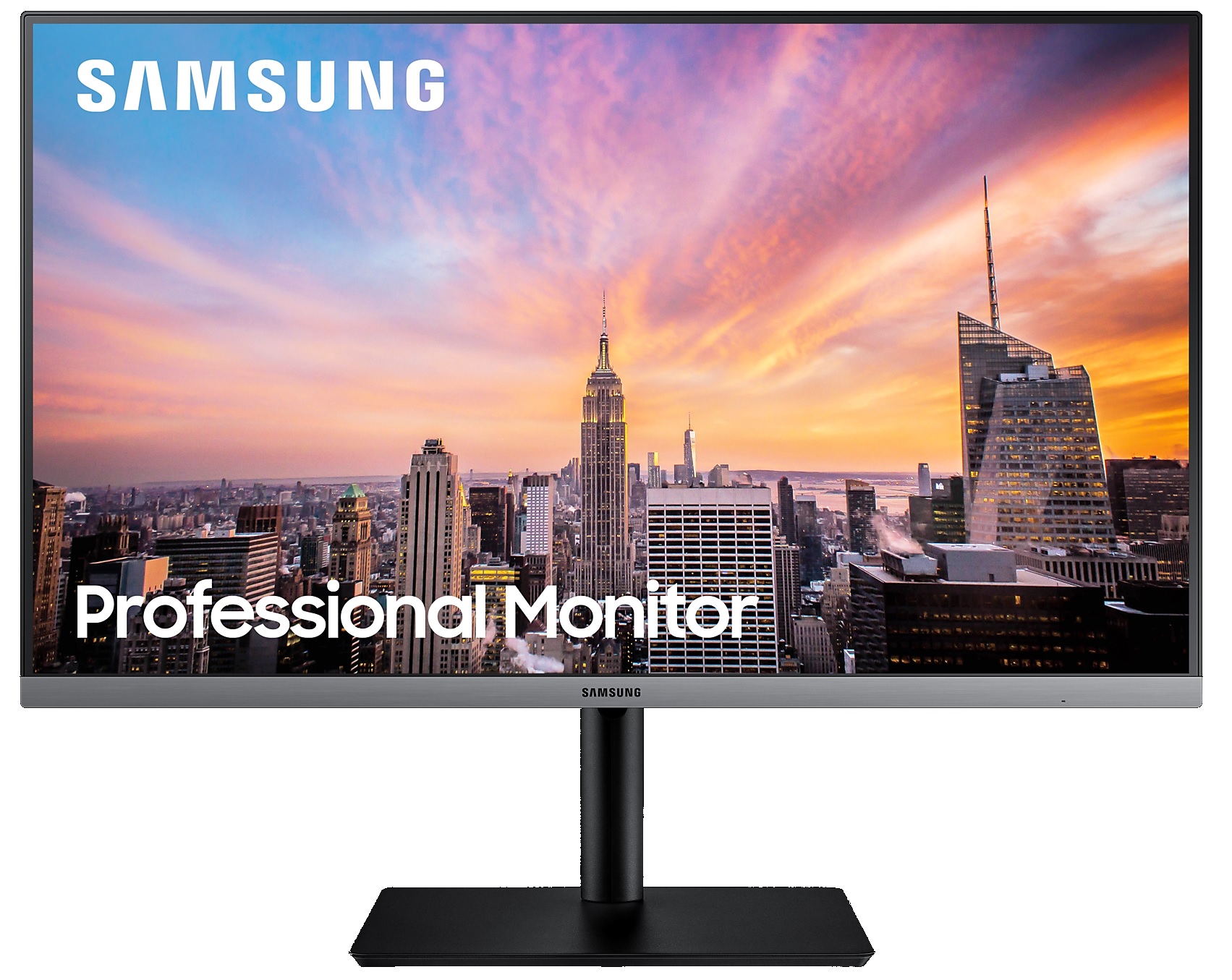 Profesionální monitor Samsung S27R652FDU (LS27R652FDUXEN) / 27" (69 cm) / 1920 x 1080 (Full HD) / doba odezvy 5 ms / černá/šedá / ROZBALENO