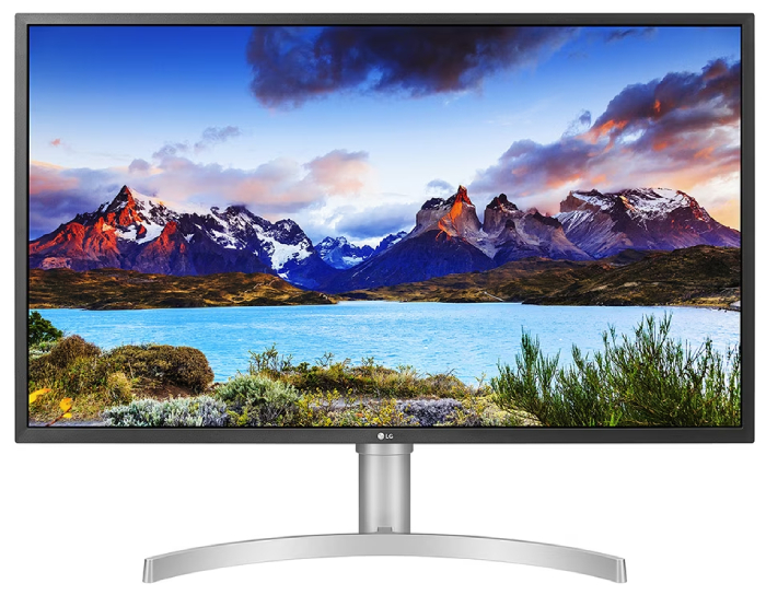 Kancelářský monitor LG 32UL750 / 32" (81,3 cm) / 3840 × 2160 px (4K UHD) / doba odezvy 4 ms / stříbrná/bílá / ZÁNOVNÍ