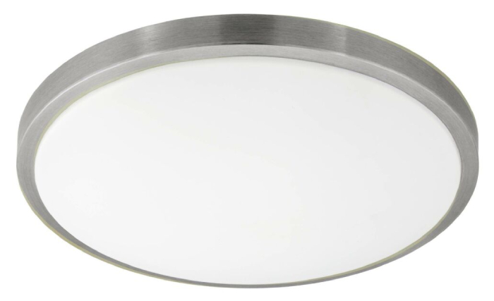 Stropní LED svítidlo Eglo Competa 96034 / 20 W / Ø 43 cm / stříbrná