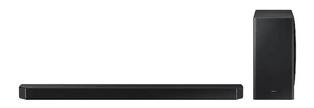 Soundbar Samsung HW-Q900A (2021) / vč. bezdrátového subwooferu / 406 W / Dolby Atmos / Bluetooth / černá / POŠKOZENÝ OBAL