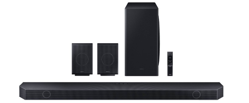 Soundbar Samsung HW-Q935GC/ZG / Surround System / 540 W / Bluetooth / Wi-Fi / černá / POŠKOZENÝ OBAL
