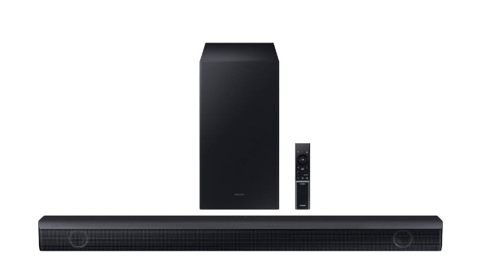 Soundbar Samsung HW-B560 / vč. bezdrátového subwooferu / 410 W / Bluetooth / černá / POŠKOZENÝ OBAL