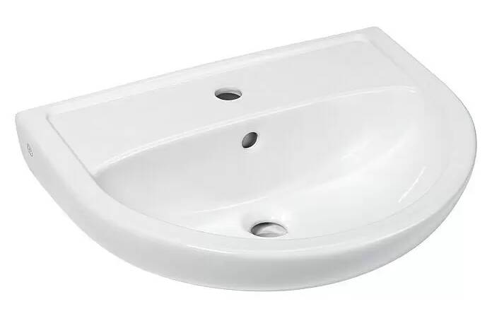 Umyvadlo Gustavsberg Concentus Pure / 55 x 43,5 cm / sanitární keramika / bílá