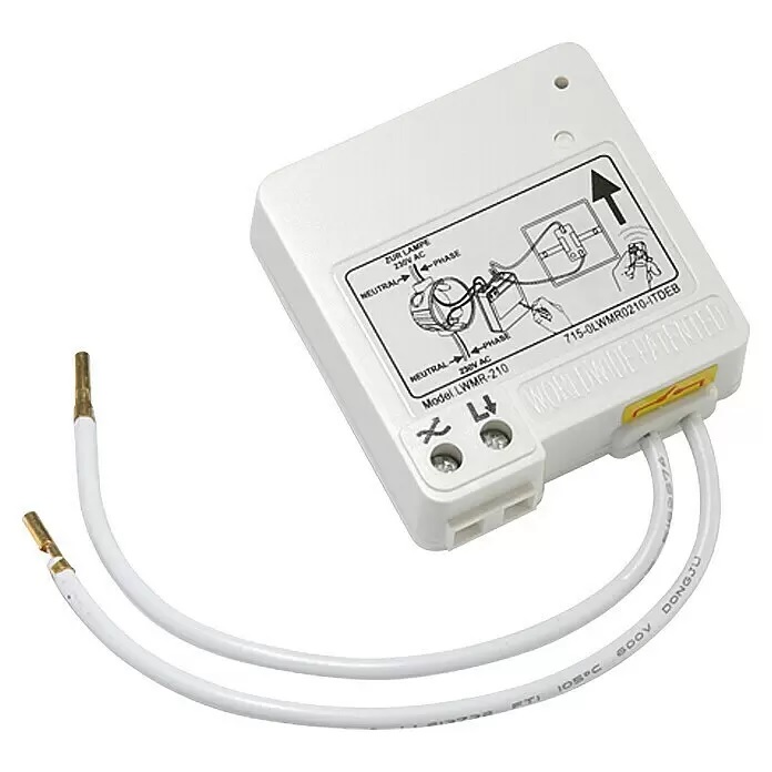 Bezdrátový spínač Intertechno ITL-230 / 230 W / dosah 30 m / bílá