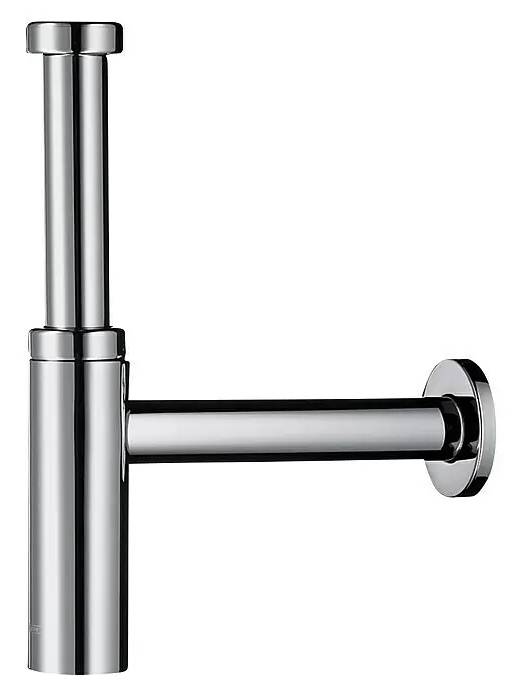 Umyvadlový sifon Hansgrohe Flowstar S / 1 ¼″ / Ø 32 mm / kov / 60 - 165 mm / chrom