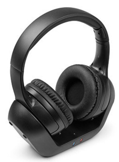 Bezdrátové sluchátka / headset Medion MD 43051 / výdrž baterie až 15 h / černá / ZÁNOVNÍ