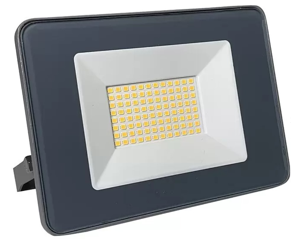 LED reflektor / 3300 lm / IP65 / 20 W / neutrální bílé světlo / šedá