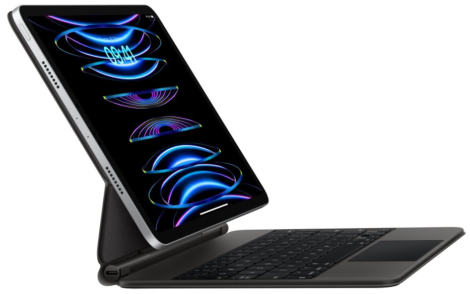 Pouzdro na tablet s klávesnicí Apple Magic Keyboard pro 11" iPad Pro (MXQT2D/A) / QWERTZ / DE / Black / 2. JAKOST