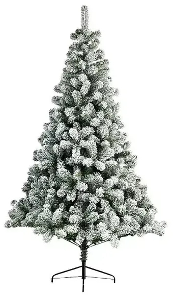 Vánoční stromek Imperial / borovice / 180 cm / PVC / zasněžený