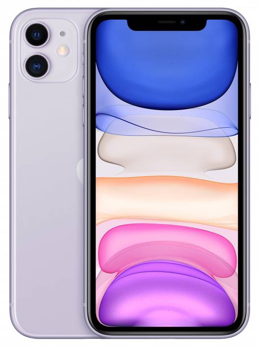 Mobilní telefon Apple iPhone 11 MWM52ZD/A / 4GB/128GB / 4G LTE / Purple / 2. JAKOST