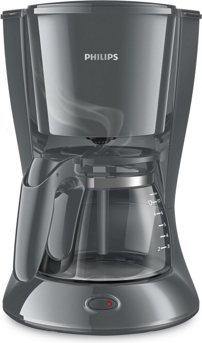 Kávovar na překapávanou kávu Philips Daily HD7432/10 / automatické vypnutí / 0,6 l / 750 W / šedá / ROZBALENO
