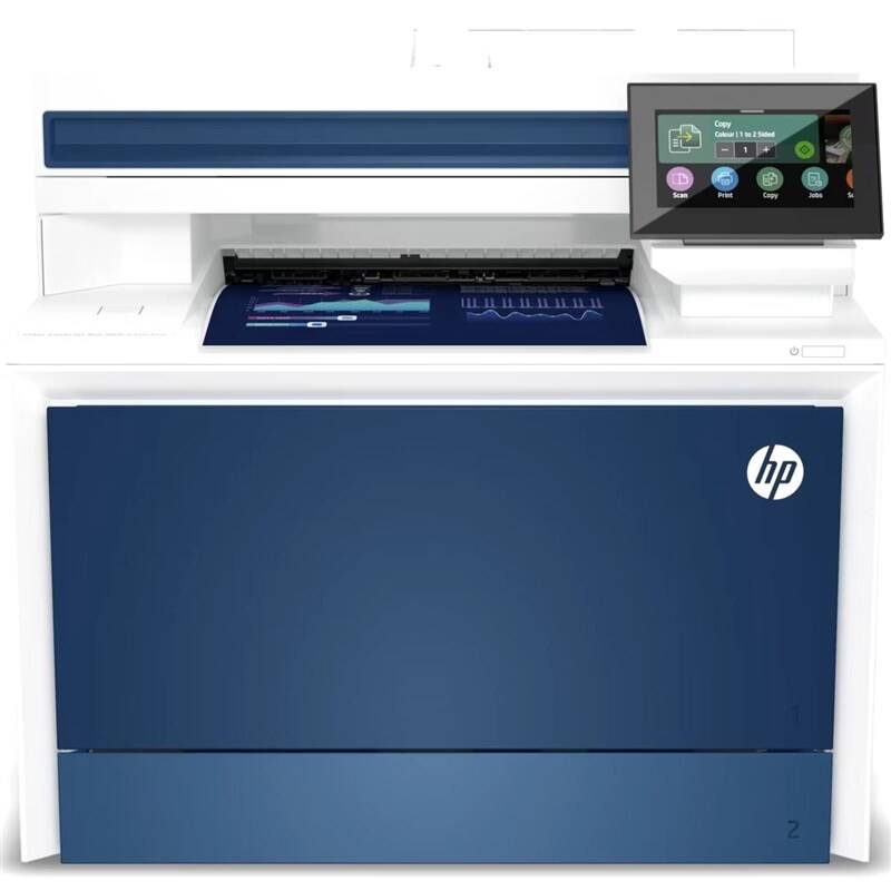 Multifunkční laserová tiskárna HP Color LaserJet Pro MFP 4302fdw / rychlost tisku až 33 str./min. / bílá/modrá