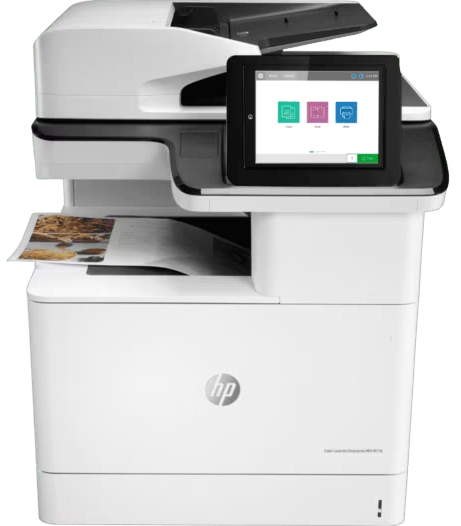 Multifunkční laserová tiskárna HP Color LaserJet Enterprise MFP M776dn (T3U55A) / rychlost tisku až 45 str./min. / bílá/šedá / POŠKOZENÝ OBAL