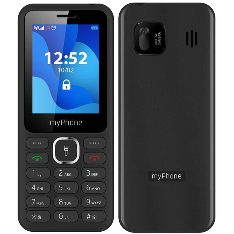 Mobilní telefon myPhone 6320 TELMY6320BK / 2,4" / 32 MB / 32 GB / černá