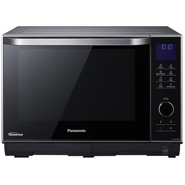 Mikrovlnná trouba Panasonic NN-DS596MEPG / 1400 W / 27 l / černá/stříbrná / ROZBALENO